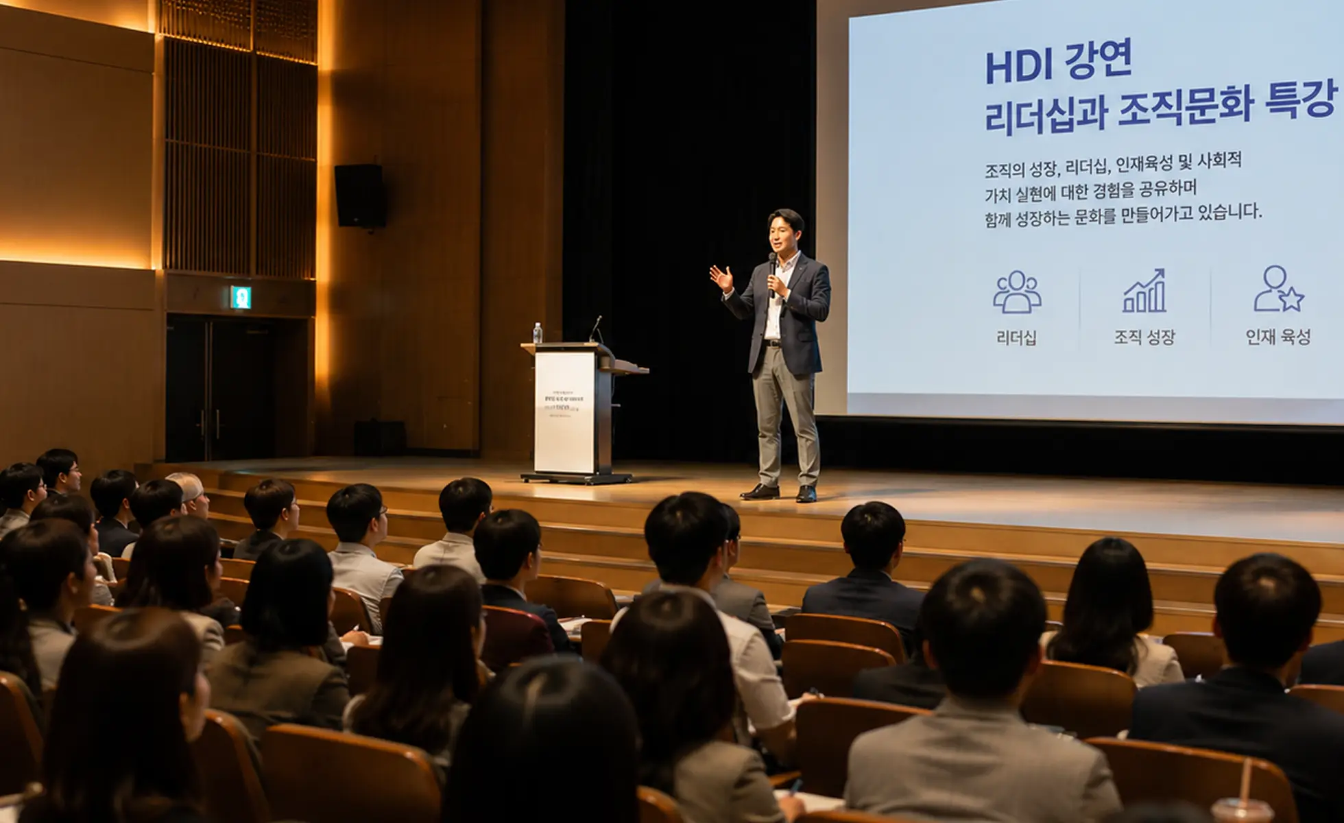 HDI 강연 리더십과 조직문화 특강